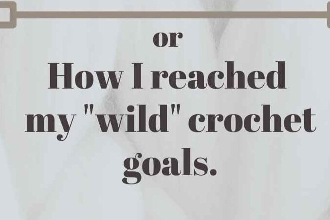 Take a Walk on the Wild Side: Crochet Goals