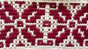 Nordic Star – FREE Overlay Mosaic Crochet Chart – Mosaic Nordic Blanket CAL