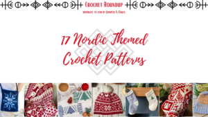 17 Nordic Themed Crochet Patterns