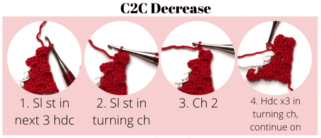 How to Crochet C2C using HDC - Juniper and Oakes