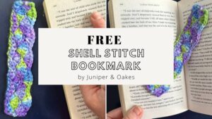 Shell Stitch Bookmark – FREE Crochet Pattern