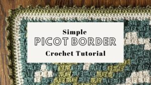 How to Crochet a Picot Border