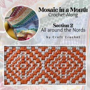 FREE Overlay Mosaic Crochet Pattern – All Around the Nords