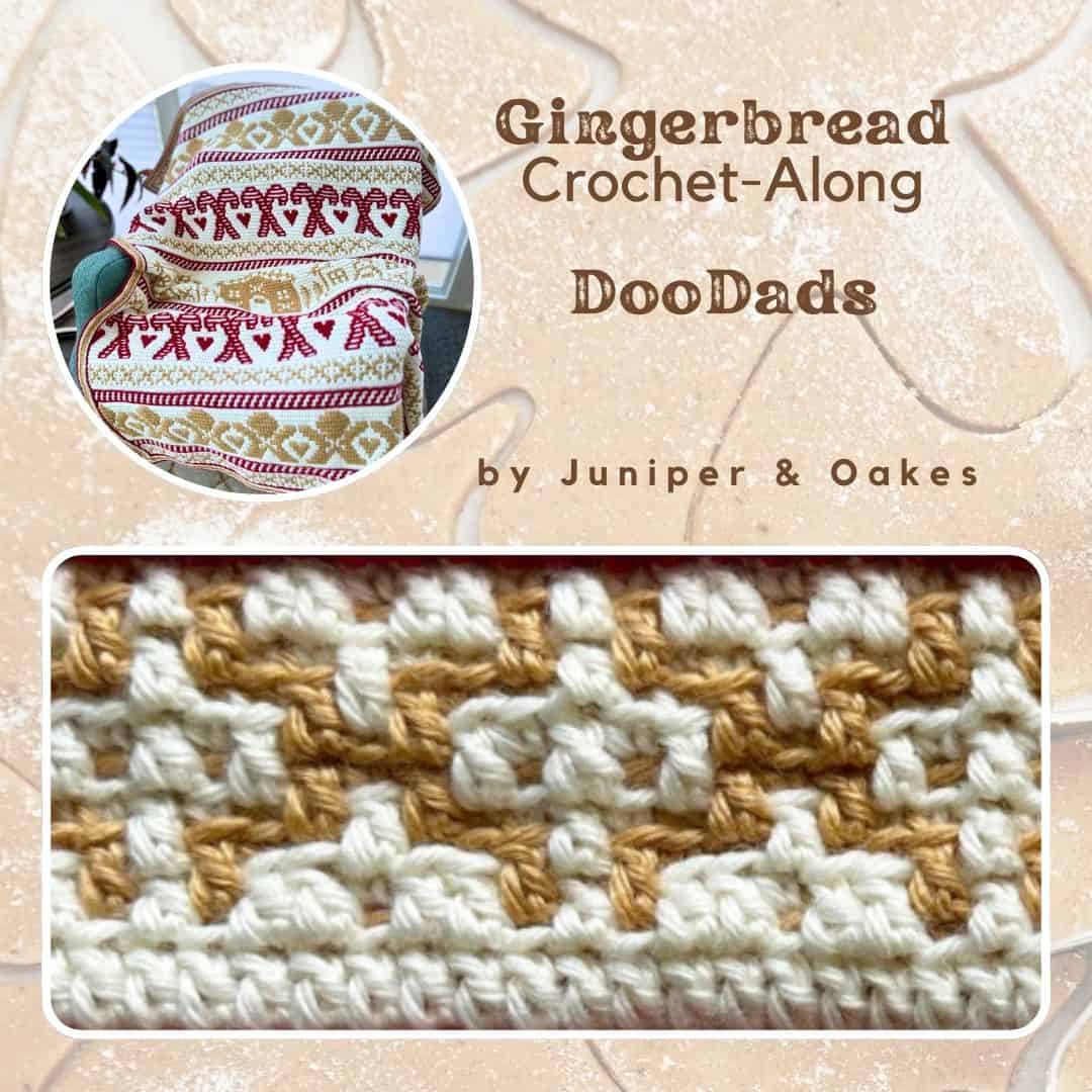 Free and Simple Mosaic Crochet Pattern - DooDads - Juniper and Oakes
