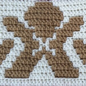 Gingerbread Man - Square