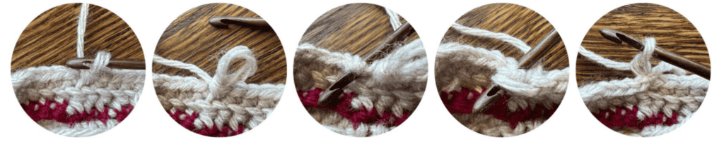 Mosaic Gingerbread Blanket CAL - Border - Invisible Join