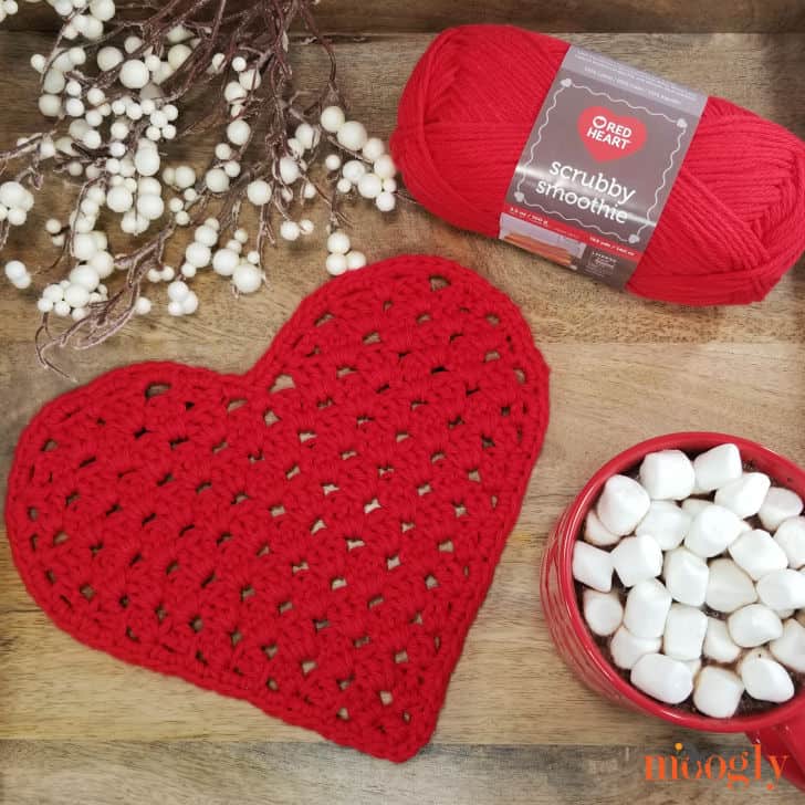 Heart Shaped Cloth by Moogly