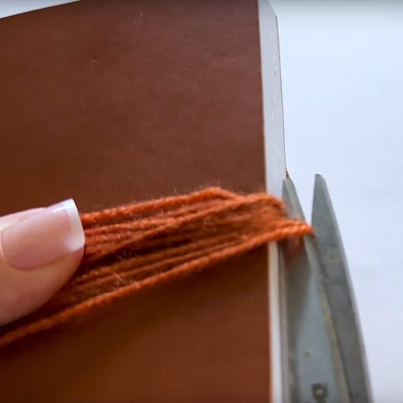Easy Crochet Fringe Edging - 3