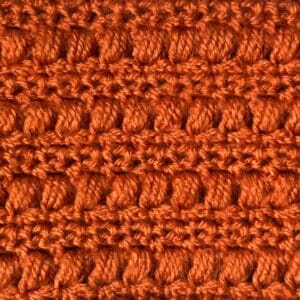 crochet puff + mesh stitch tutorial - Spumoni Featured