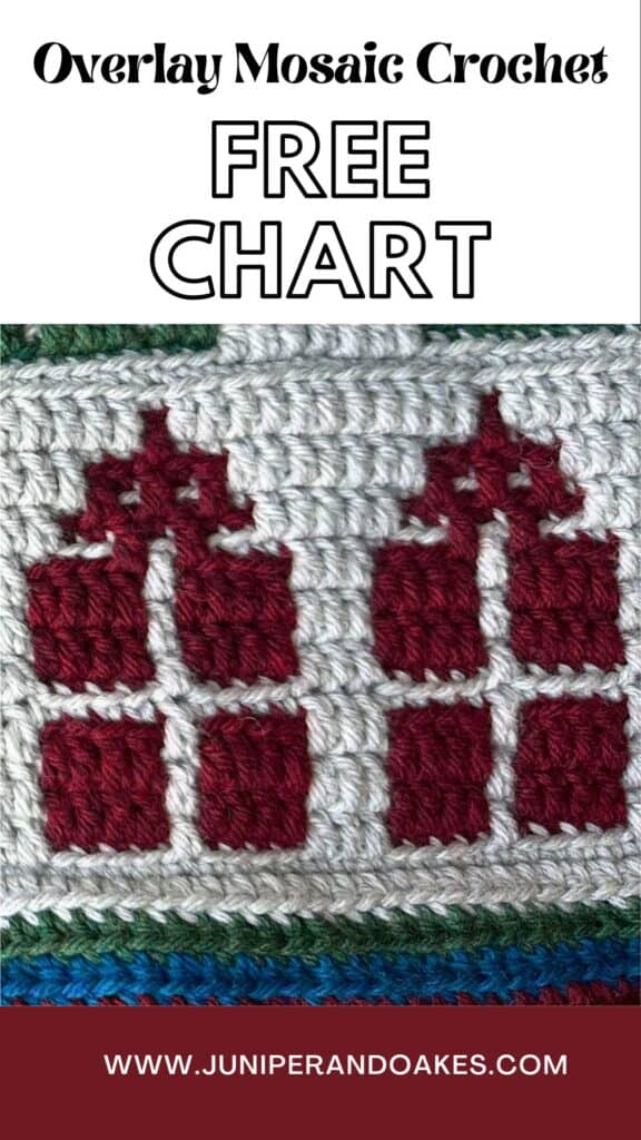 Christmas presents mosaic crochet pattern - Pin for Later