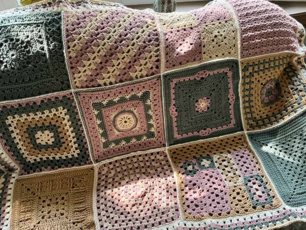 2024 Granny Stitch Sampler Blanket from MadameStitch